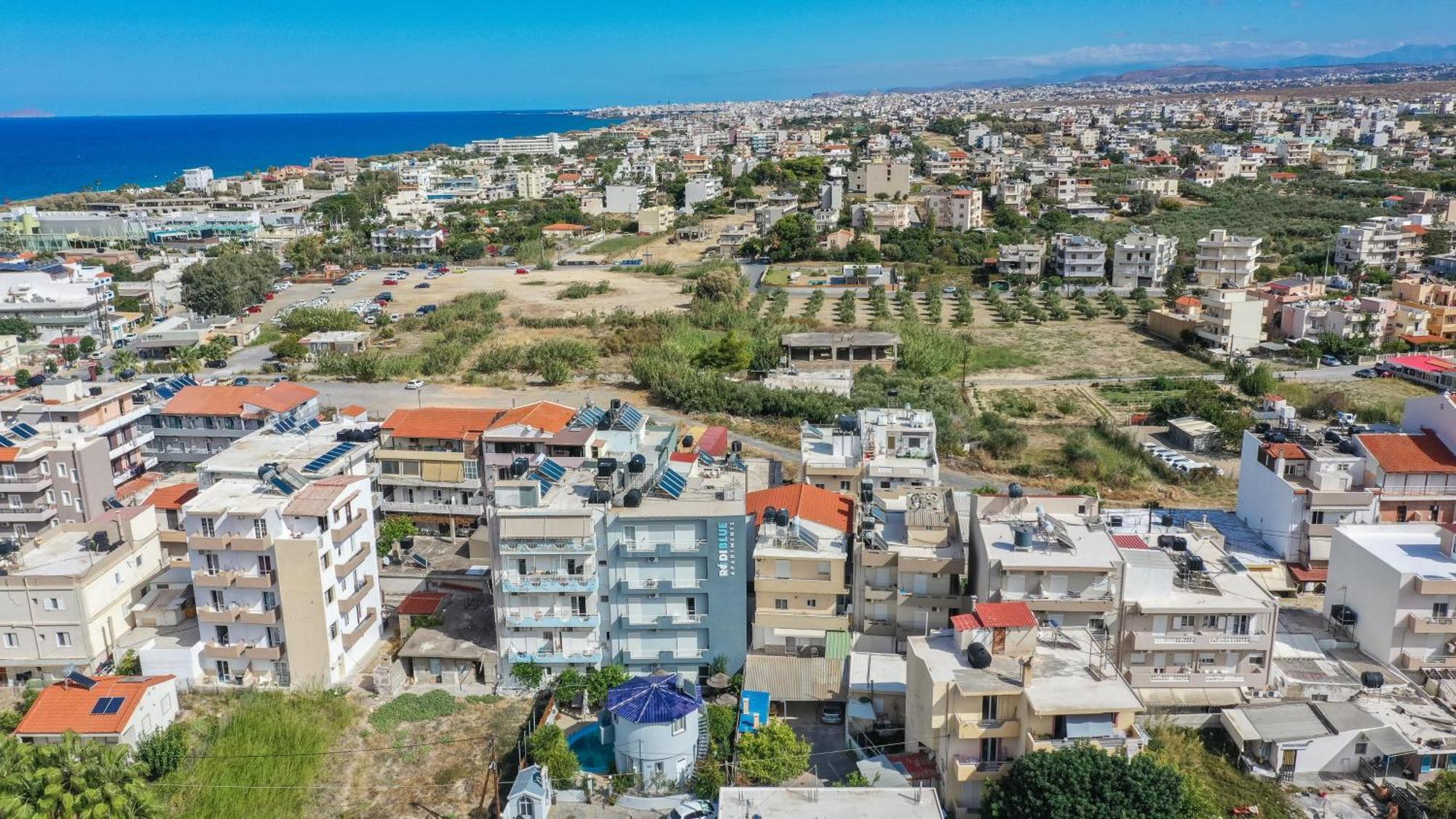 Rodi Blue Apartments Amoudara  Bagian luar foto