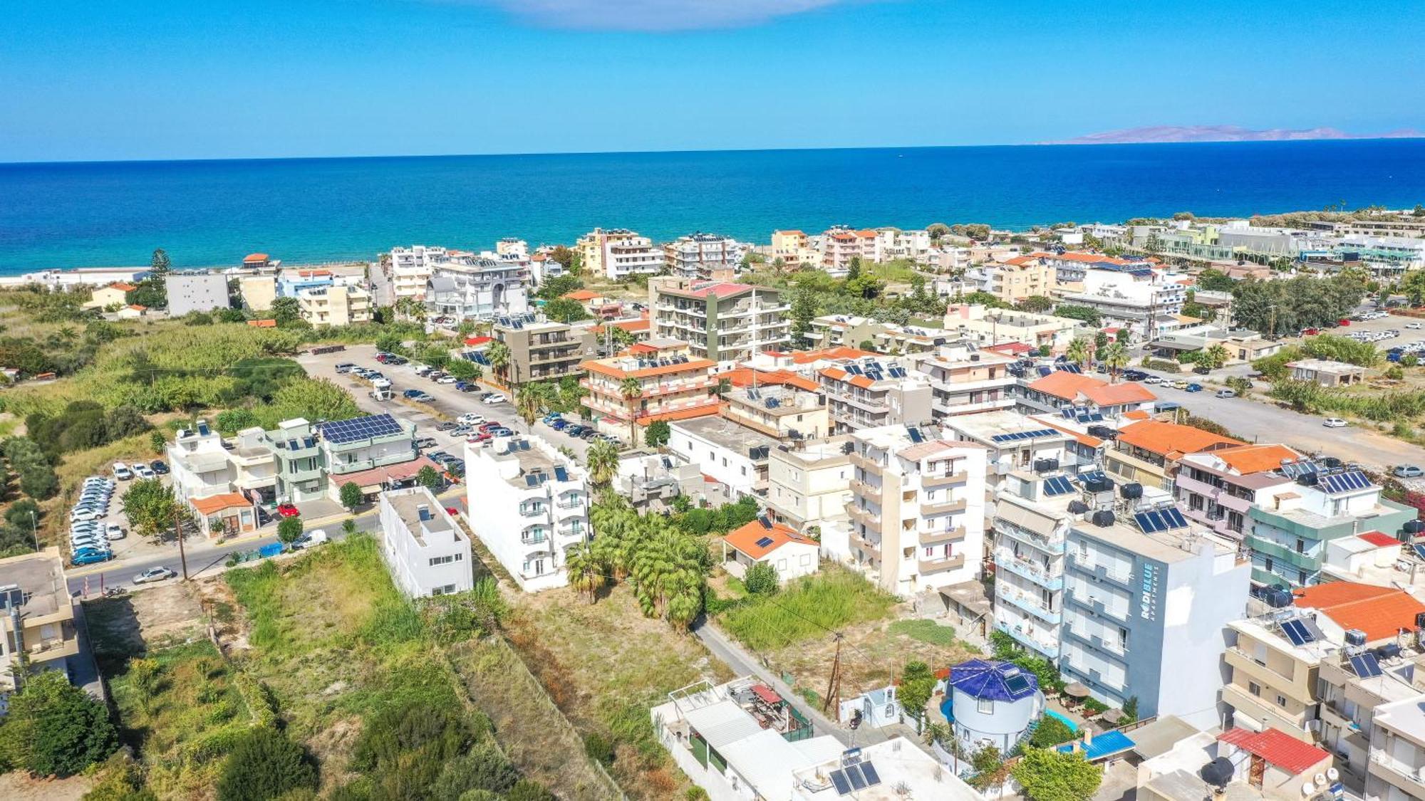 Rodi Blue Apartments Amoudara  Bagian luar foto