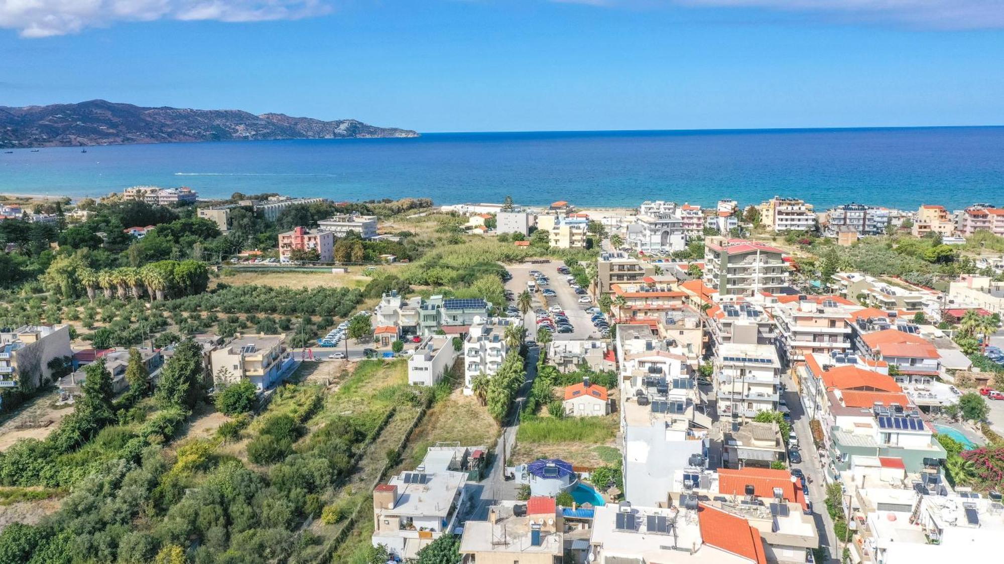 Rodi Blue Apartments Amoudara  Bagian luar foto