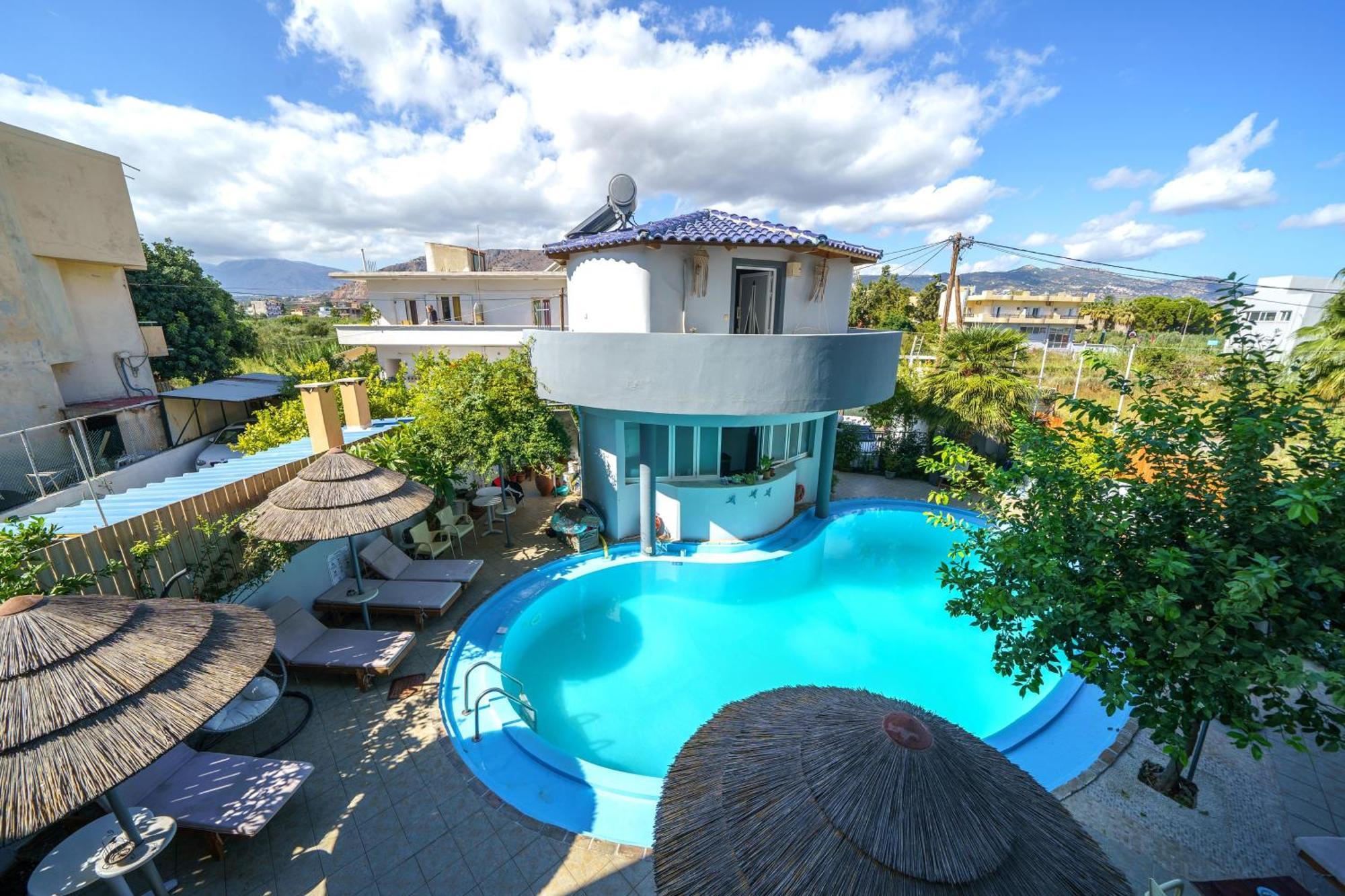 Rodi Blue Apartments Amoudara  Bagian luar foto