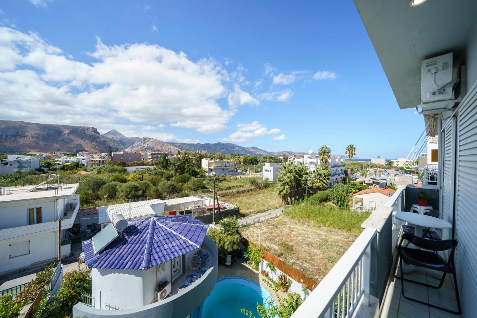 Rodi Blue Apartments Amoudara  Bagian luar foto
