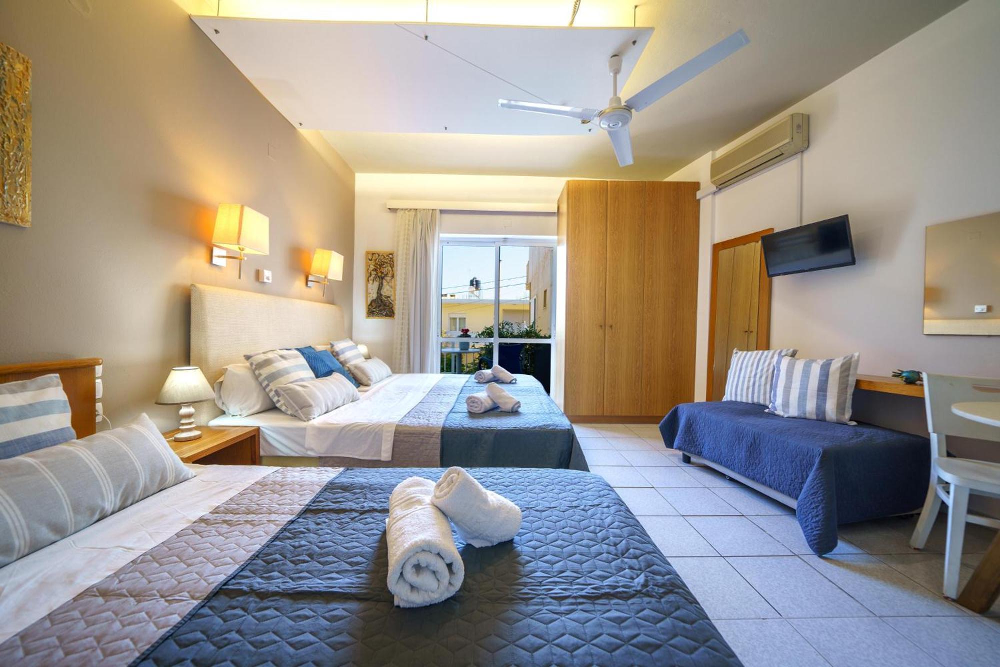 Rodi Blue Apartments Amoudara  Bagian luar foto