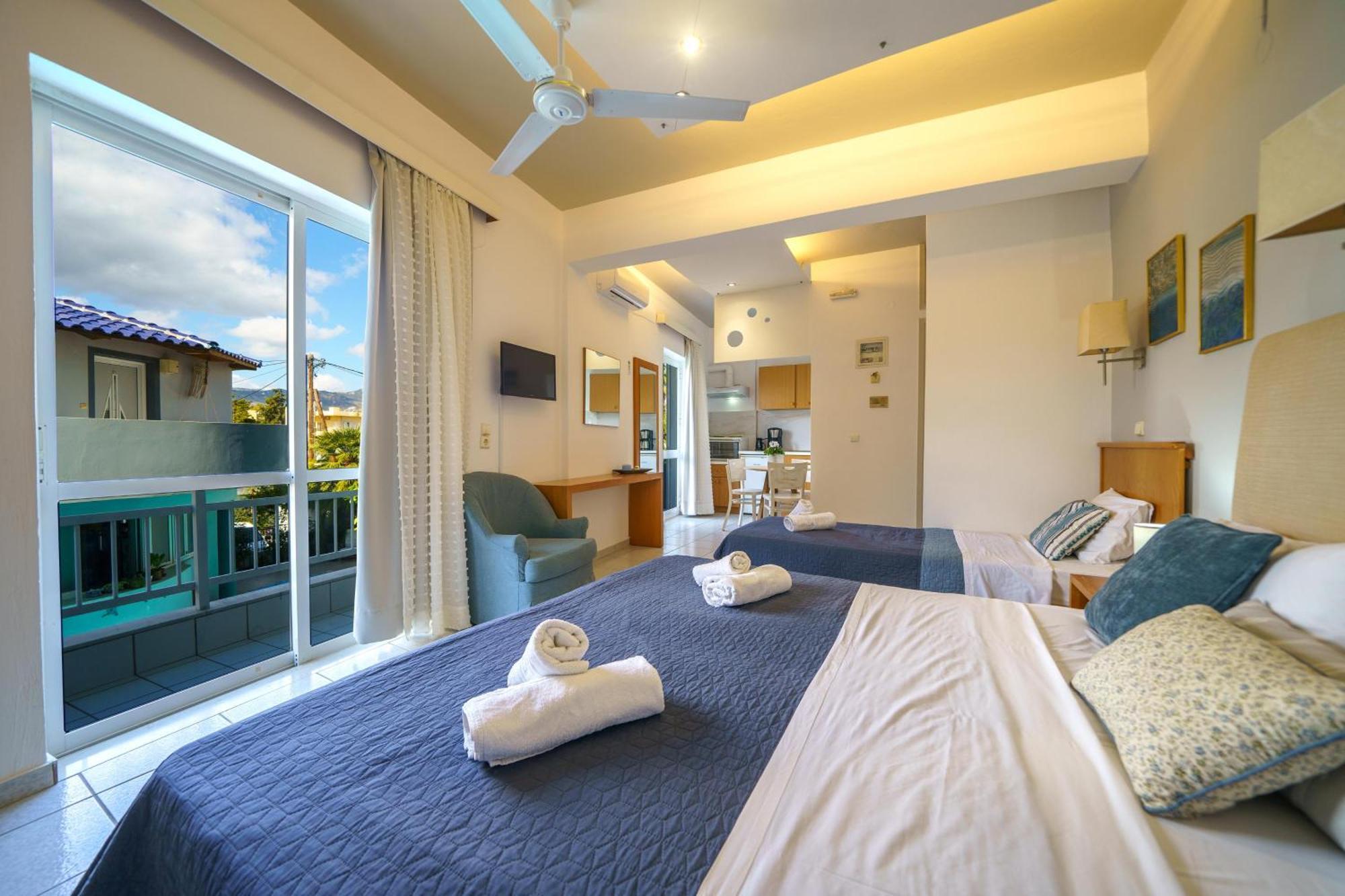 Rodi Blue Apartments Amoudara  Bagian luar foto