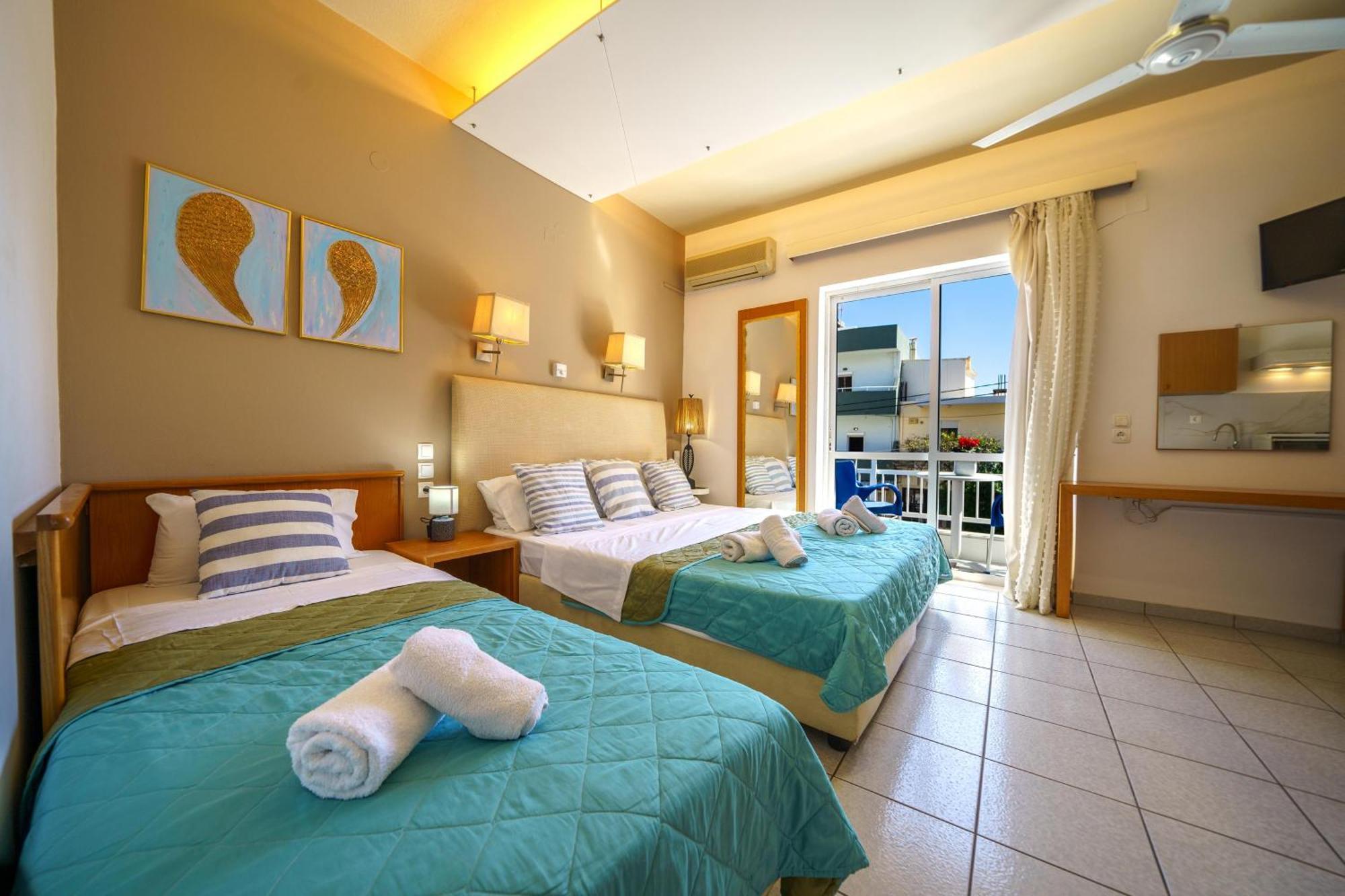 Rodi Blue Apartments Amoudara  Bagian luar foto