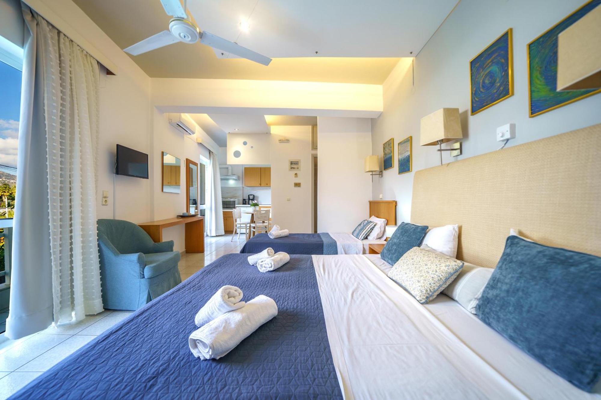 Rodi Blue Apartments Amoudara  Bagian luar foto