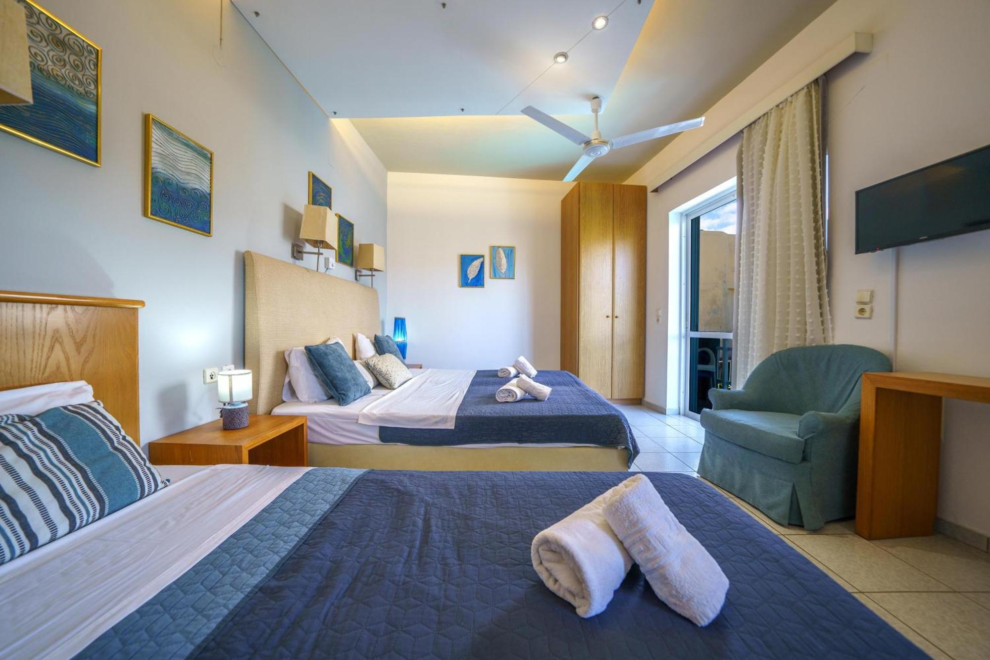 Rodi Blue Apartments Amoudara  Bagian luar foto