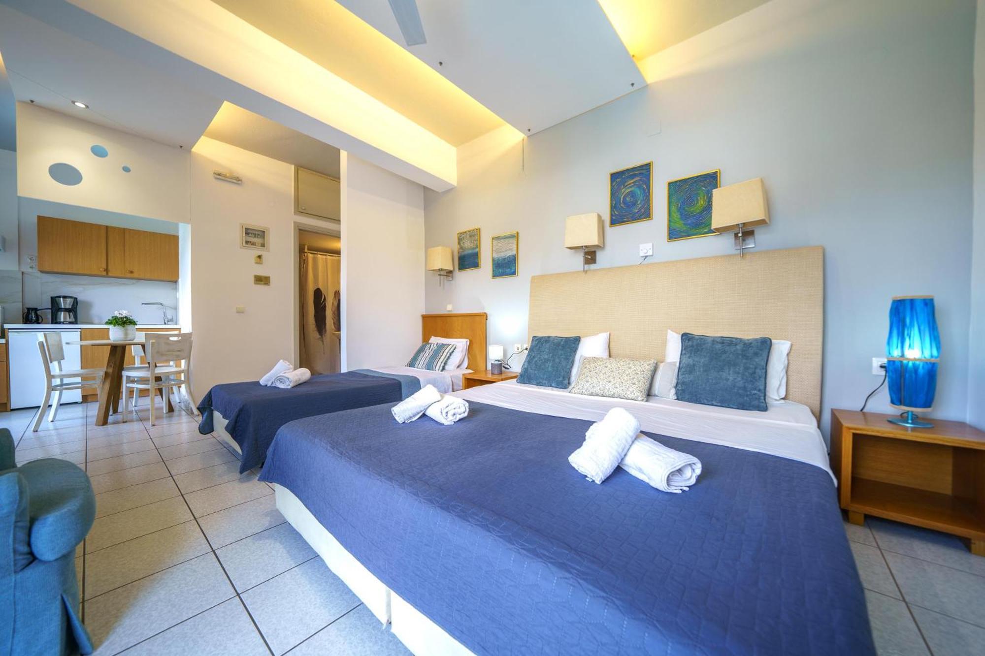 Rodi Blue Apartments Amoudara  Bagian luar foto