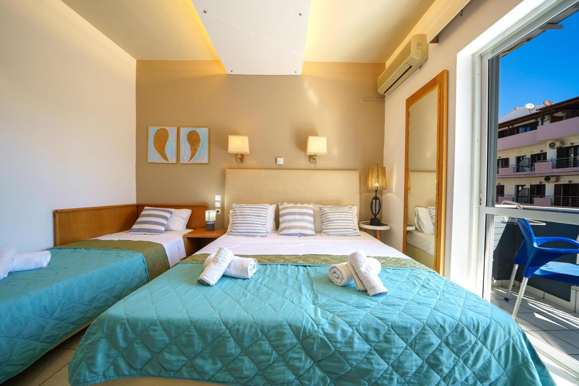 Rodi Blue Apartments Amoudara  Bagian luar foto