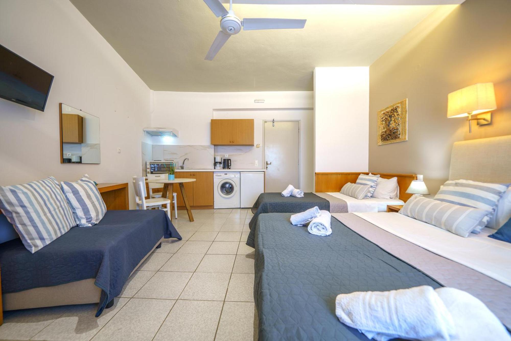 Rodi Blue Apartments Amoudara  Bagian luar foto